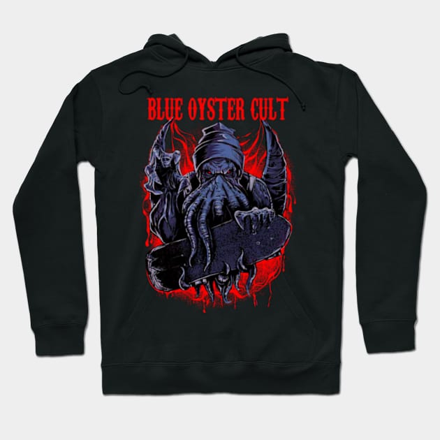 BLUE OYSTER CULT BAND DESIGN Hoodie by Rons Frogss